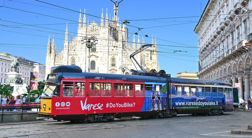 Camera Commercio Varese-tram decorato